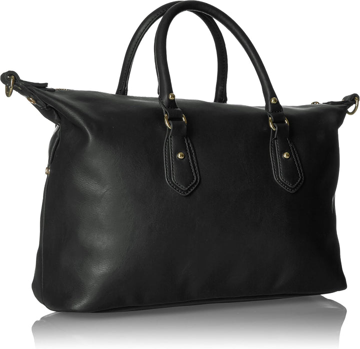 Tommy Hilfiger Women's Jaden Satchel Crossbody Bag - Black