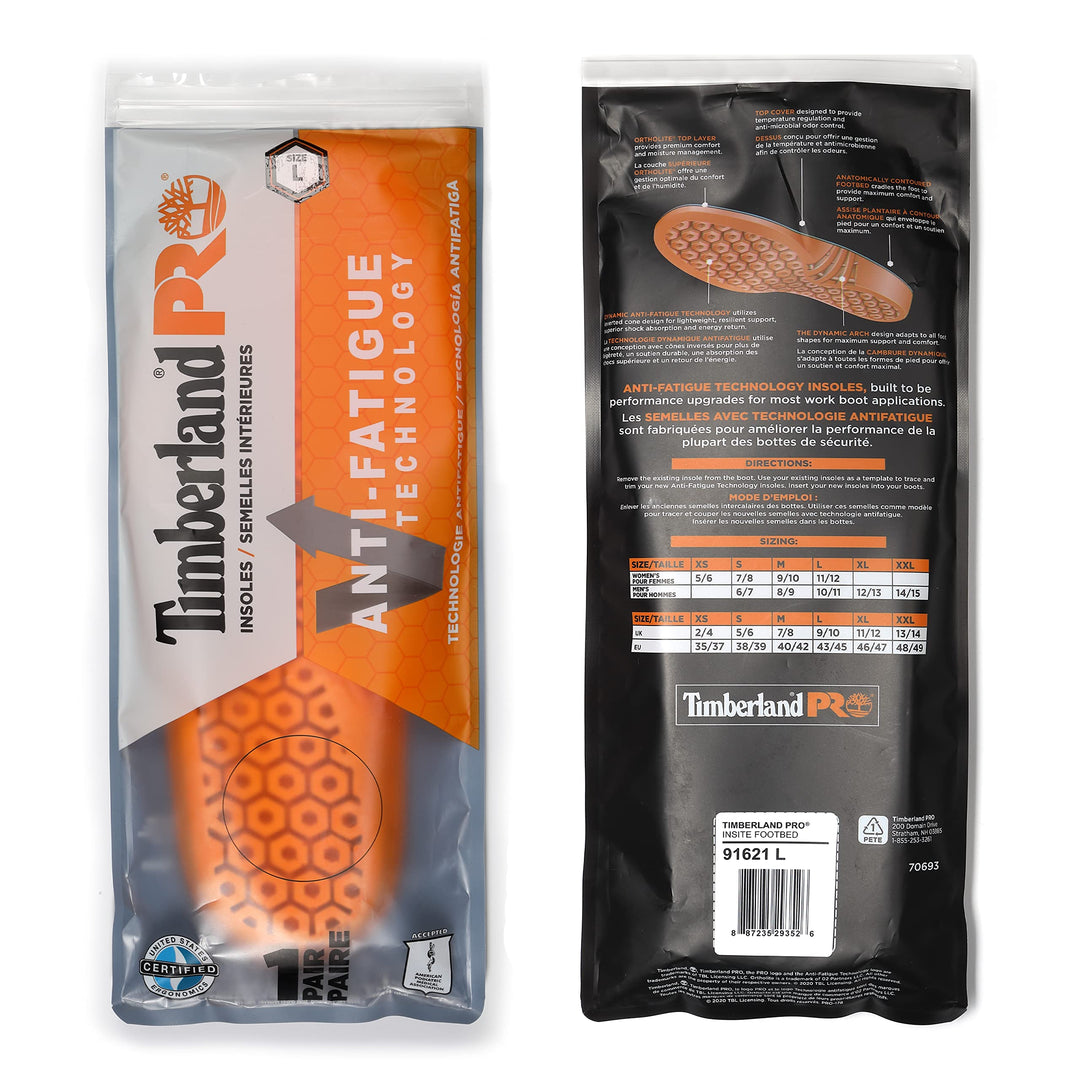 Timberland PRO Men's Anti-Fatigue Technology Replacement Insole