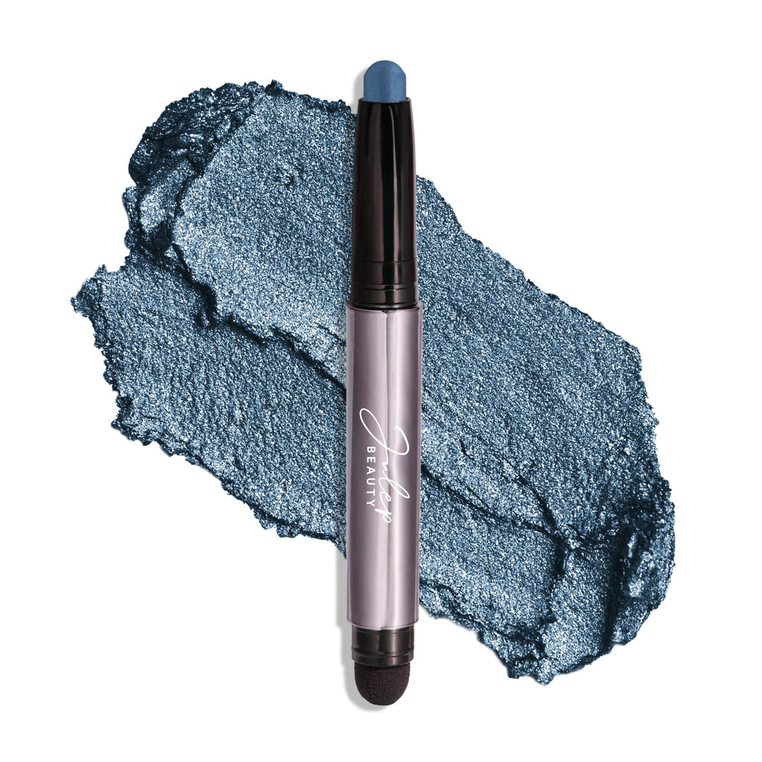 Julep Eyeshadow 101 Cream-to-Powder Waterproof Shadow Stick – Champagne Shimmer – Long-Lasting, Crease-Proof, Medium Golden-Beige Shimmer Cream Eyeshadow with Built-in Smudger