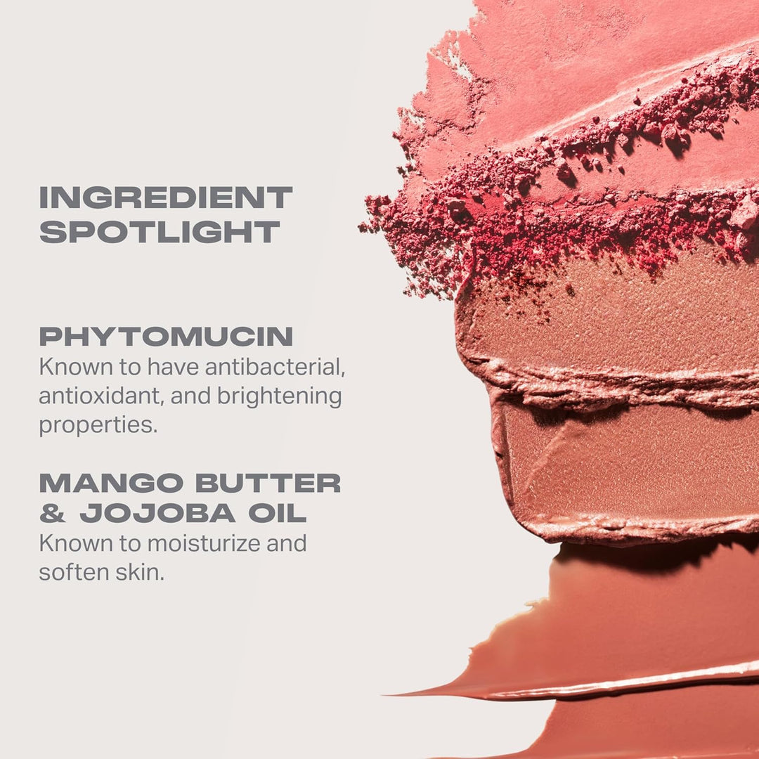 Morphe Cheek Thrills Multi-Finish Face Trio - Blush for Cheeks with Cream, Balm, and Powder Finishes - Buildable Monochromatic Face Palette for Glow and Dimension