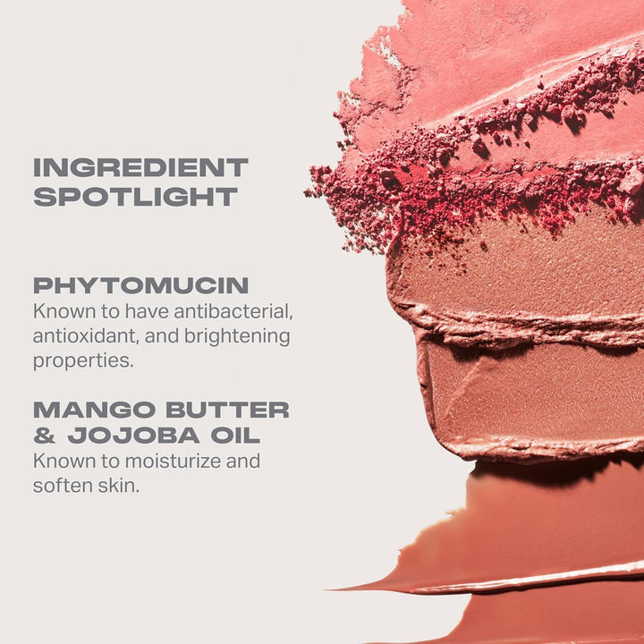 Morphe Cheek Thrills Multi-Finish Face Trio - Blush for Cheeks with Cream, Balm, and Powder Finishes - Buildable Monochromatic Face Palette for Glow and Dimension