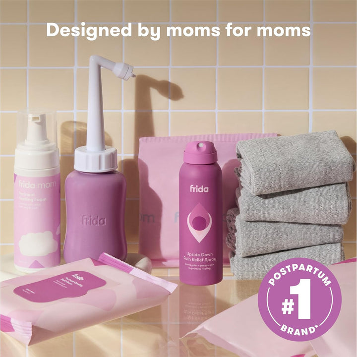 Frida Mom Uterine Recovery Patches, Heating Pad for After Birth Comfort, 8-Hours of Non-Medicated Heat Relief for Menstrual Cramping, Postpartum Essentials for New Moms, 6ct