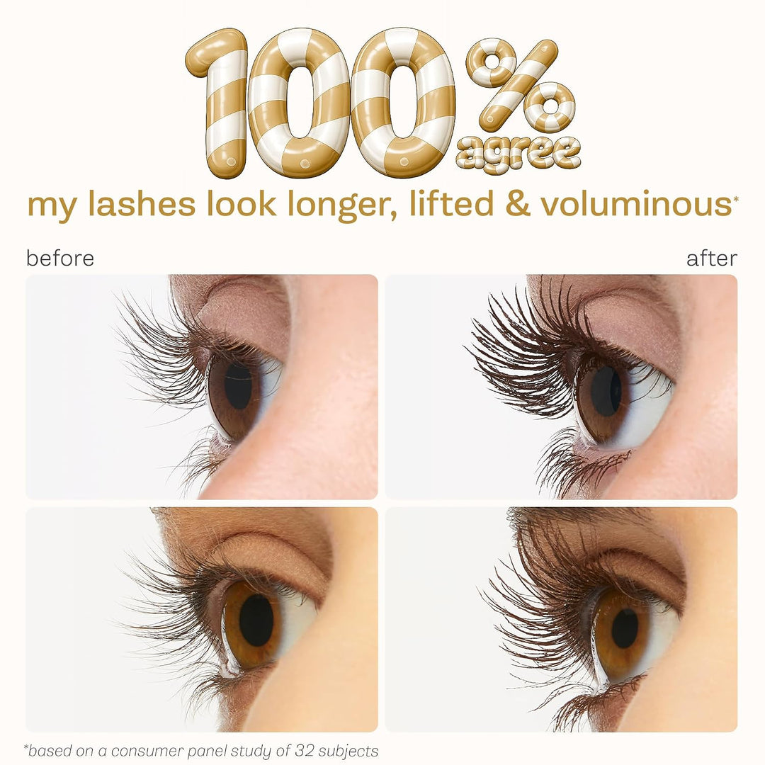 tarte tartelette XL tubing mascara – Lash Extensions in a Tube with Peptide, Extra-Bold Buildable Lifted Length &amp; Volume, Smudge-Proof Longwear, Easy-to-Remove, Vegan &amp; Cruelty-Free