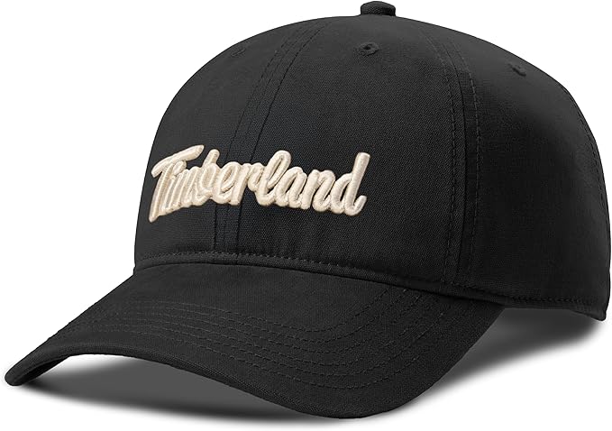 Timberland Mens Midland Beach Baseball Cap, Soft Cotton, Adjustable, Lightweight