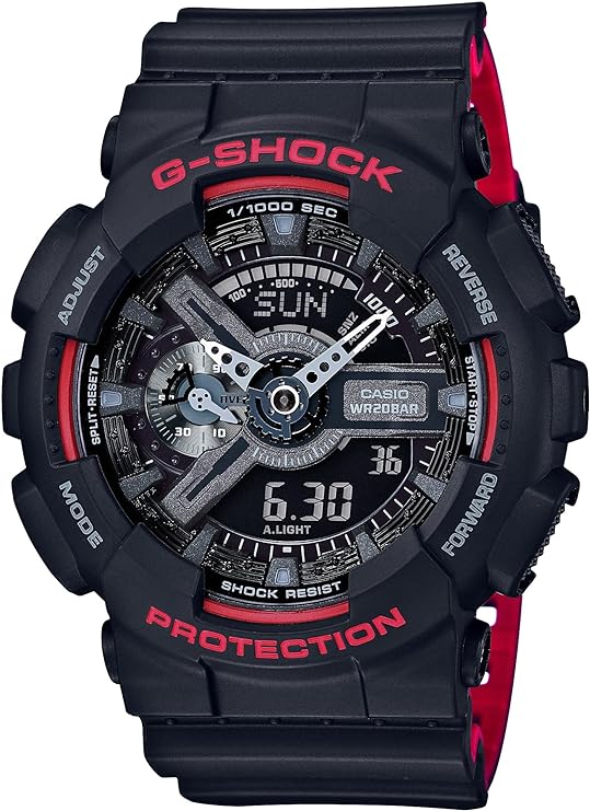 Casio G-Shock GA-110HR Military Series Watch Black