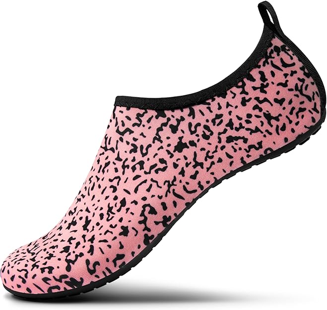 SEEKWAY Water Shoes Women Men Adult Quick-Dry Aqua Socks Barefoot Non Slip for Beach Swim River Pool Lake surf Black SK002