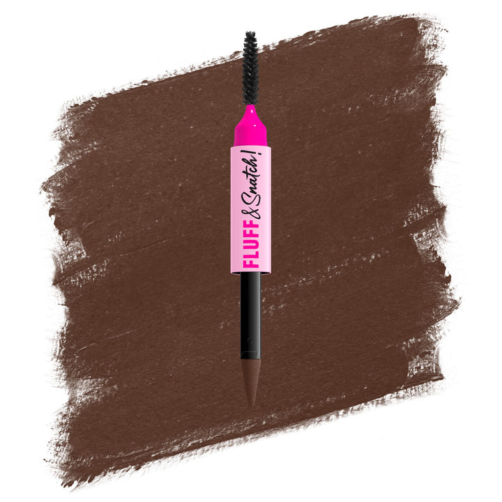NYX PROFESSIONAL MAKEUP Fluff &amp; Snatch Brow Powder Pen, Cream To Powder Eyebrow Pen For Soft, Defined Brows, Smudge and Transfer-Resistant Formula