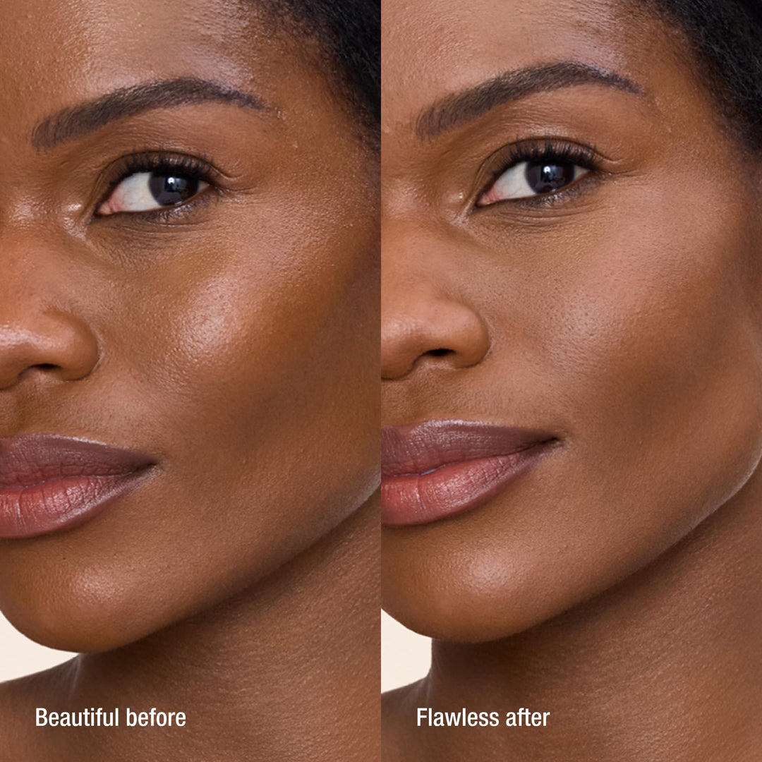 Charlotte Tilbury Airbrush Flawless Finish Setting Powder - Pore-Blurring Pressed Powder for Face Makeup to Minimize Shine with a Soft-Focus Finish - Full Size
