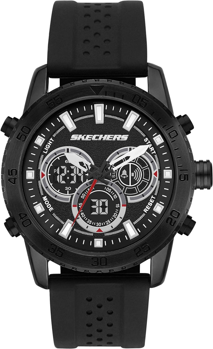 Skechers SR5156 Analog-Digital Watch for Men - Truxton Black