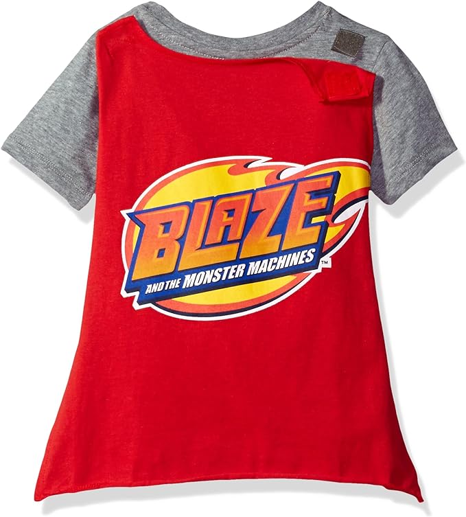 Nickelodeon Boys' Toddler Blaze and The Monster Machines Cape T-Shirt - Size 3T