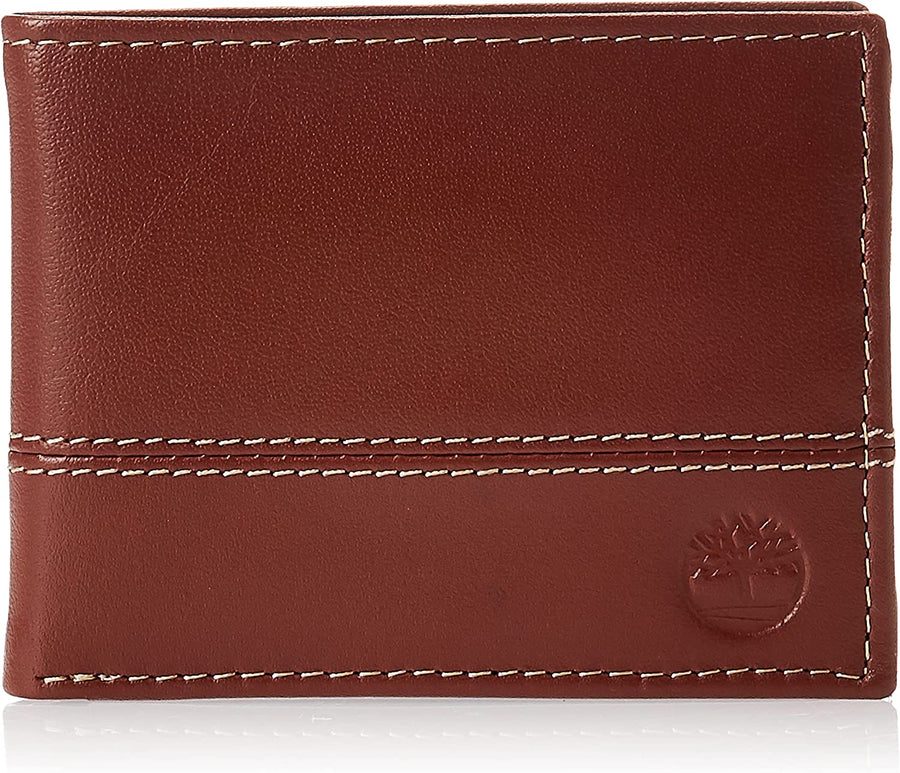 Timberland Leather D67010/35 Passcase Bifold Wallet - 3alababak