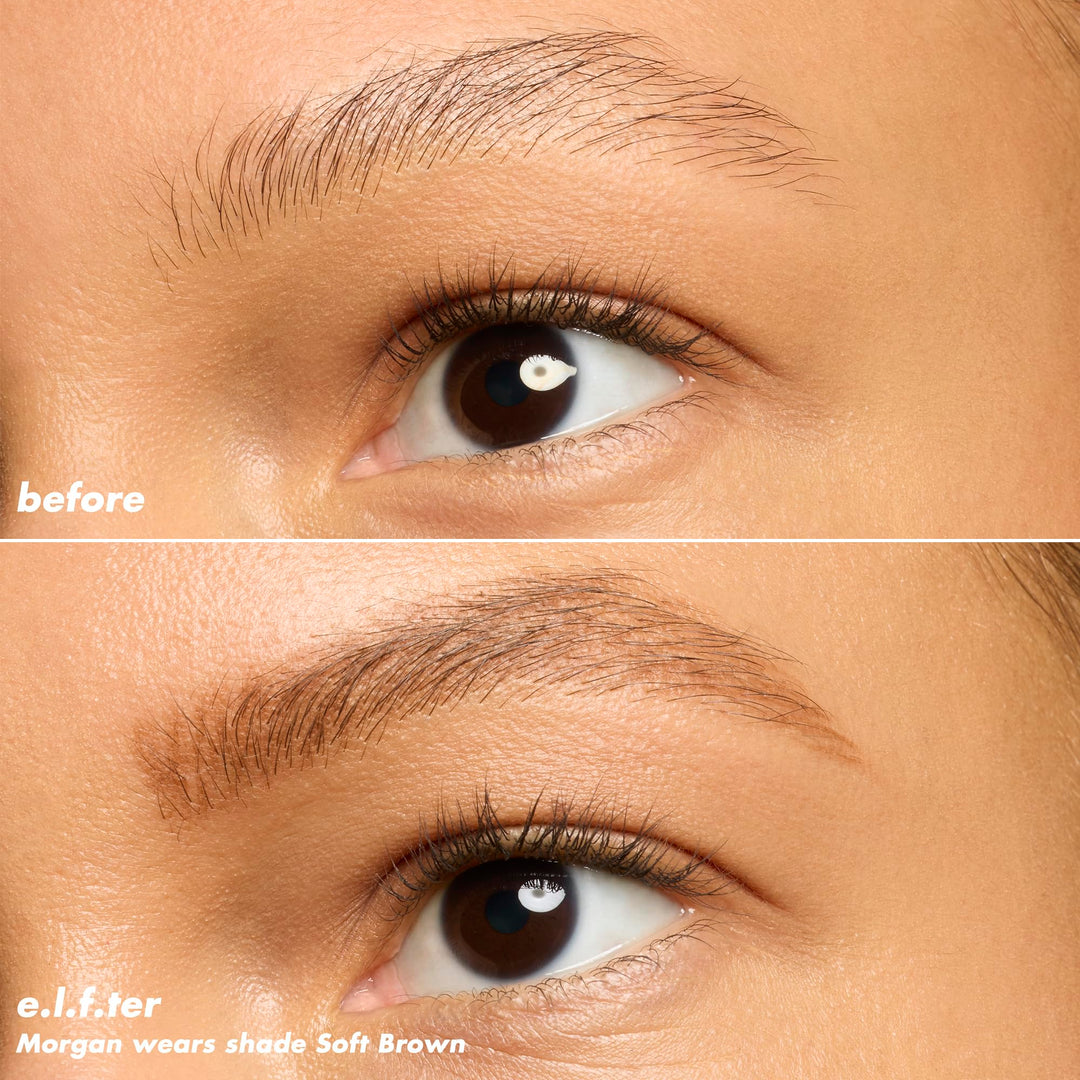 e.l.f. Micro-Fine Brow Pencil, Waterproof Brow Color &amp; Spoolie For Shaping Brows &amp; Creating A Feathered Natural-Looking Finish, Vegan &amp; Cruelty-Free