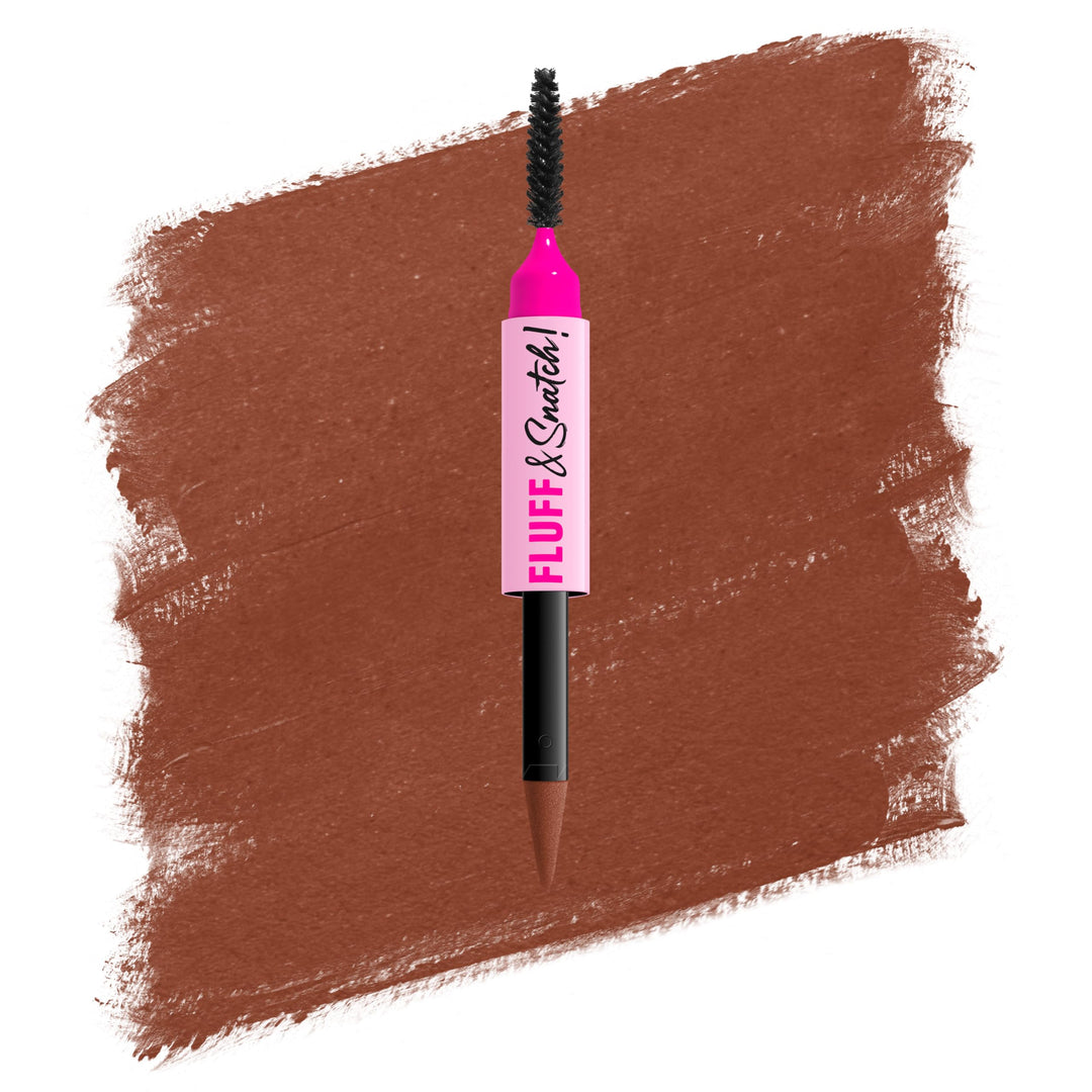 NYX PROFESSIONAL MAKEUP Fluff &amp; Snatch Brow Powder Pen, Cream To Powder Eyebrow Pen For Soft, Defined Brows, Smudge and Transfer-Resistant Formula