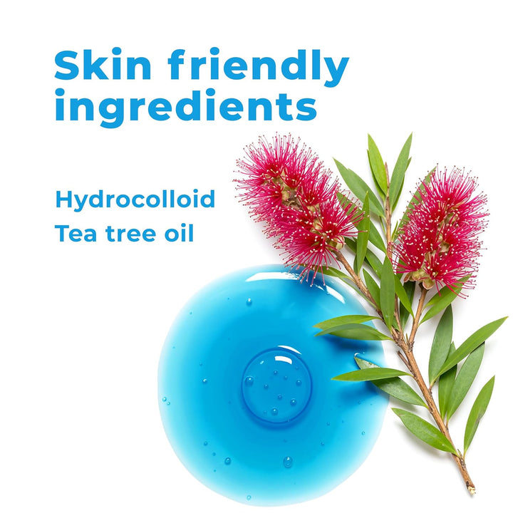 Pimple Patches for Face (120 Patches), Hydrocolloid Acne Patches with Tea Tree Oil, Pimple Patch Pimple Stickers - Hydrocolloid Patch Acne Dots - Acne Pimple Patches For Face - Zit Patches