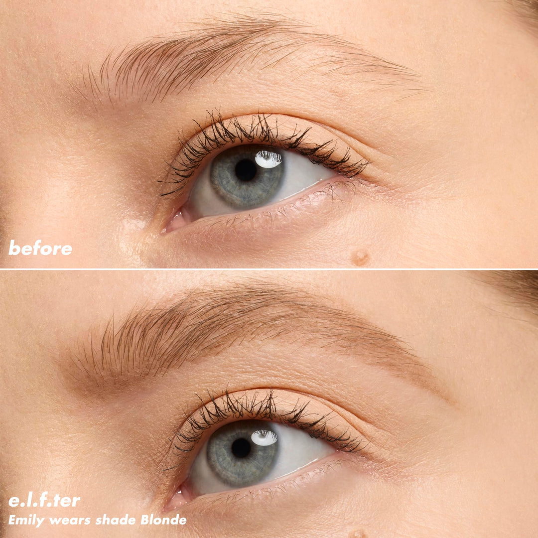 e.l.f. Micro-Fine Brow Pencil, Waterproof Brow Color &amp; Spoolie For Shaping Brows &amp; Creating A Feathered Natural-Looking Finish, Vegan &amp; Cruelty-Free