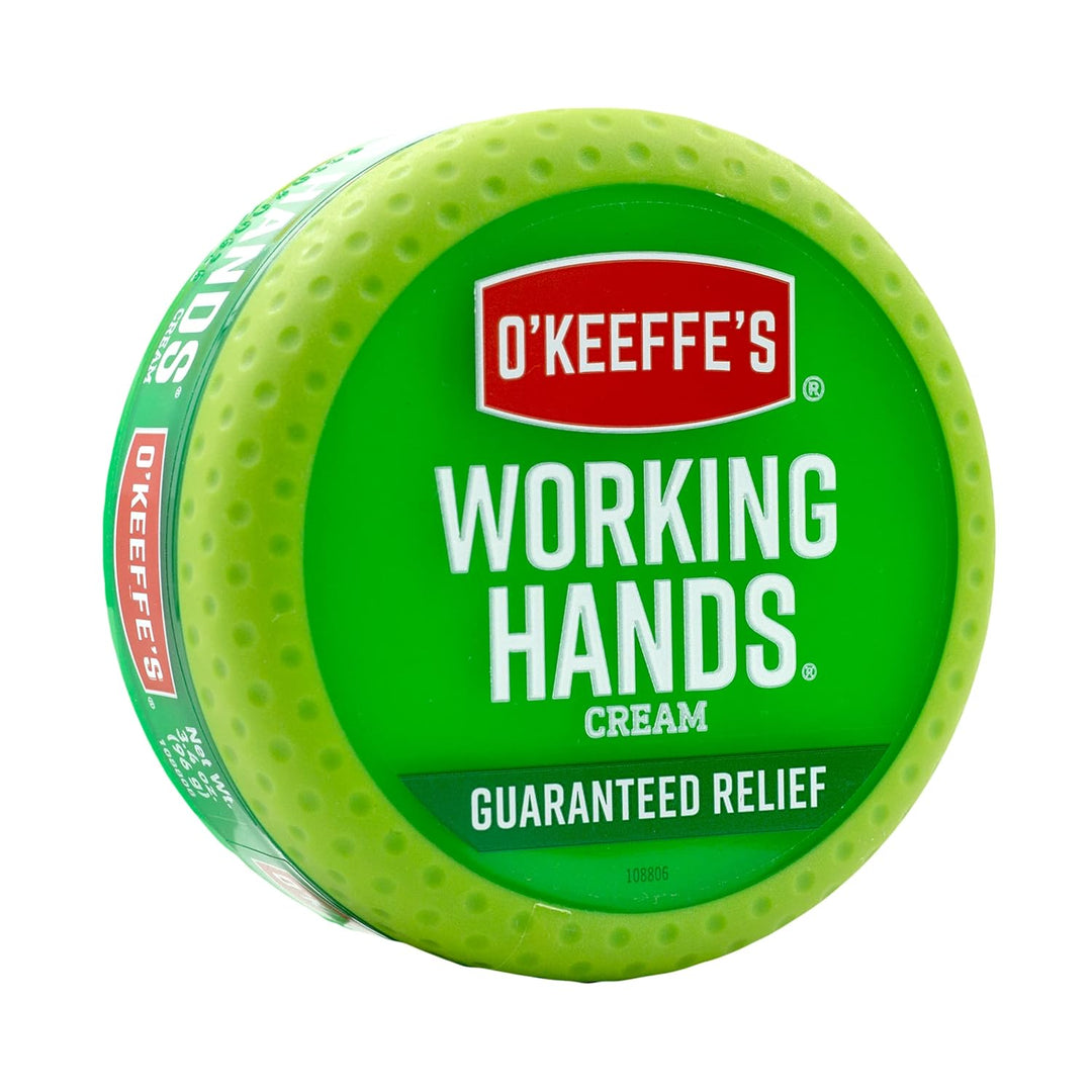 O'Keeffe's Working Hands Hand Cream for Extremely Dry; Cracked Hands; 3.4 Ounce Jar