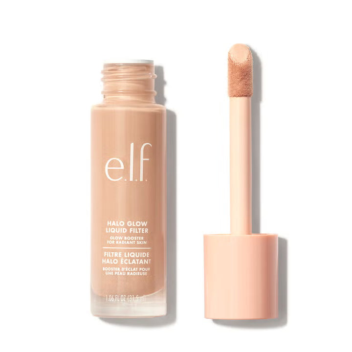 e.l.f. Halo Glow Liquid Filter, Complexion Booster For A Glowing, Soft-Focus Look, Infused With Hyaluronic Acid, Vegan & Cruelty-Free. Multi-Use