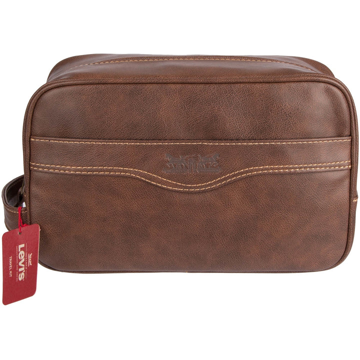 Levi's Travel Kit 41LV210006 With Top Zipper - Brown