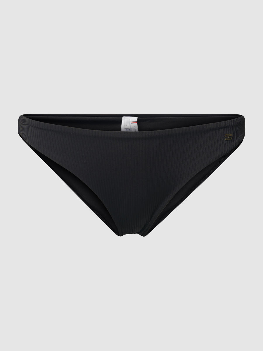 Tommy Hilfiger Women's Bikini Bottoms, Black, Size M - 3alababak