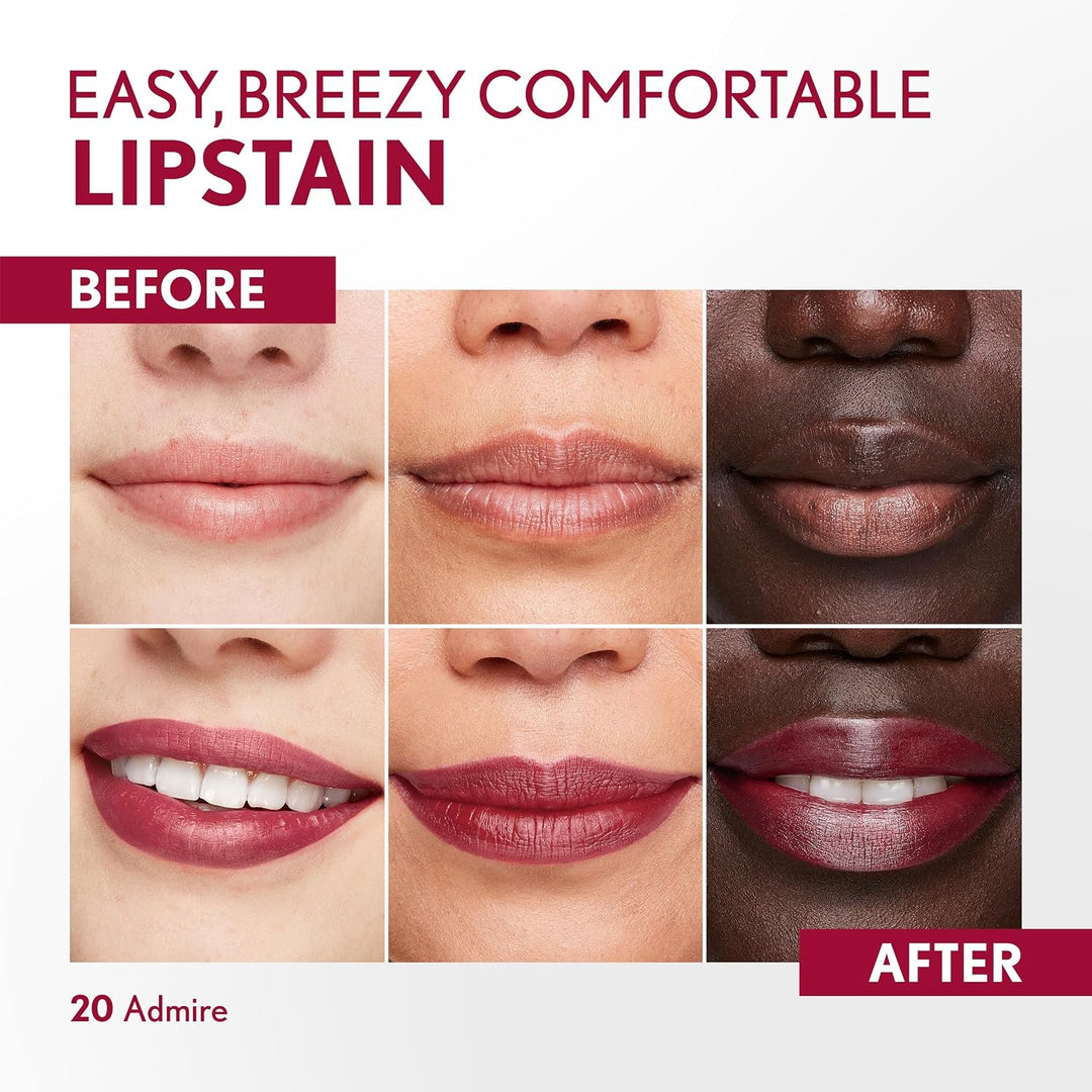 Covergirl Outlast Lipstain, Smooth Application, Precise Pen-Like Tip, Transfer-Proof, Satin Stained Finish, Vegan Formula, 0.06oz