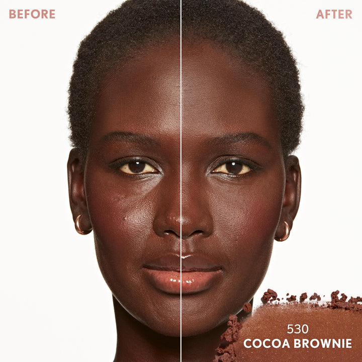 COVERGIRL TruBlend Skin Enhancer Baked Luminous Finishing Face Powder, with Hyaluronic Acid and White Rose Extract, Sheer &amp; Buildable