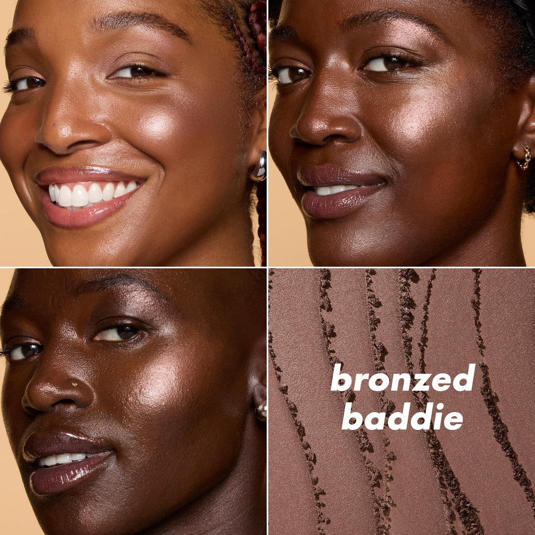 e.l.f. Halo Glow Silky Powder Highlighter, Long-Lasting Luminous Finish, Cake-Resistant With Micro-Shimmer, Vegan & Cruelty-Free