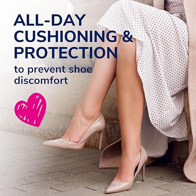 Dr. Scholl's Ball of Foot Cushions for High Heels (One Size) // Relieve and Prevent Ball of Foot Pain with Discreet Cushions That Absorb Shock and Make High Heels More Comfortable - For Women's  Shoe Sizes 6-10