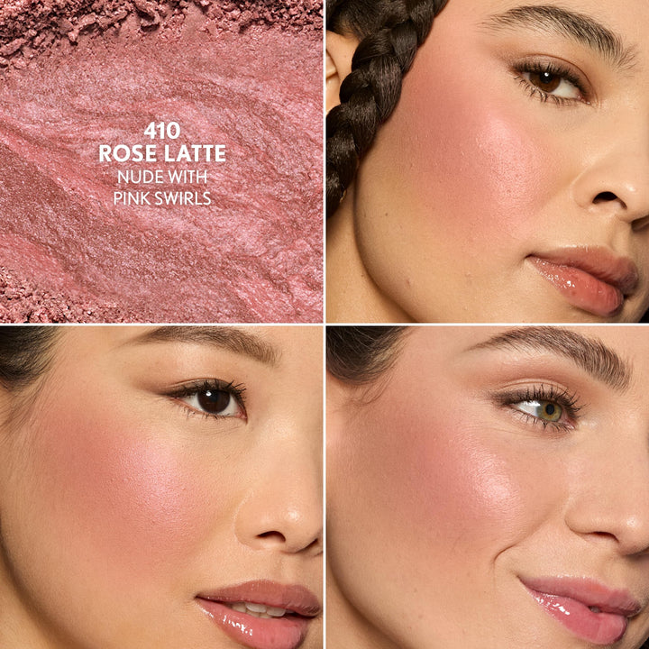 أحمر الخدود/البرونزر المخبوز المضيء TruBlend Skin Enhancer من COVERGIRL، مع حمض الهيالورونيك وخلاصة الورد الأبيض، يمتزج بسلاسة