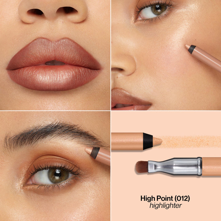 Revlon ColorStay Multi-Liner for Lips, Eyes &amp; Face | Creamy multi-use liner for lips, eyes &amp; face. Precision brush for easy blending. Glides on without tugging.