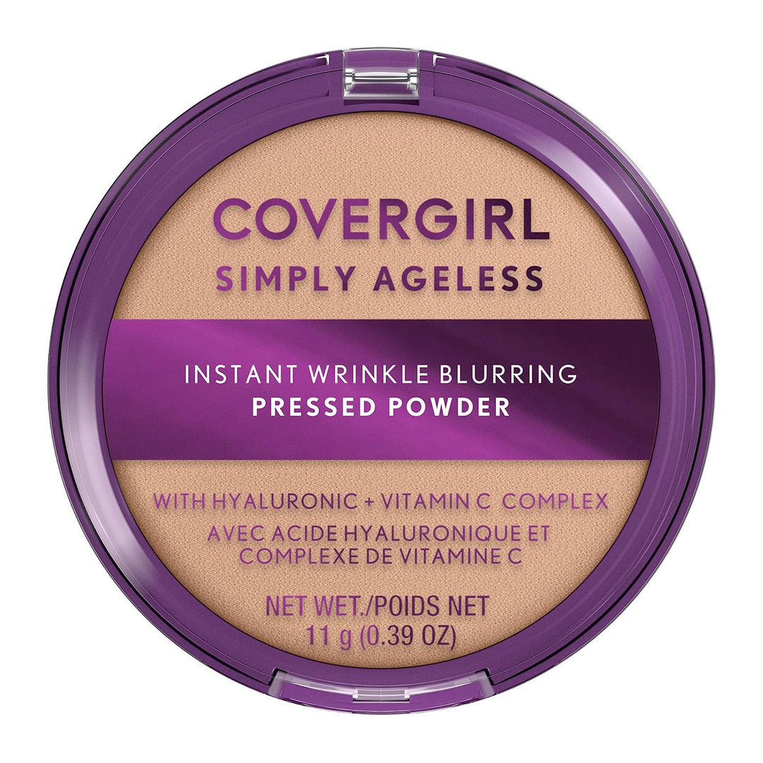 Covergirl Simply Ageless Instant Wrinkle Blurring Pressed Powder, 0.39 Oz