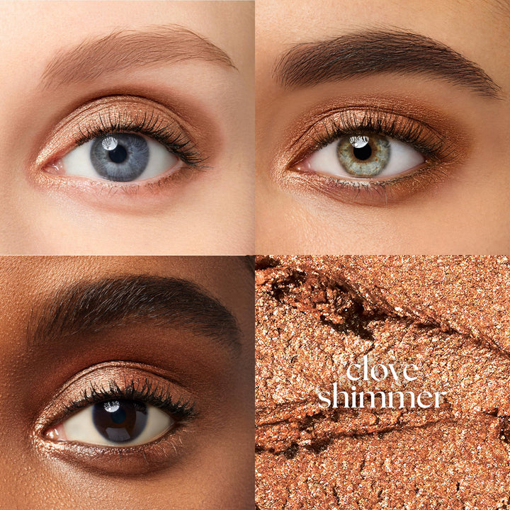 Julep Eyeshadow 101 Cream-to-Powder Waterproof Shadow Stick – Champagne Shimmer – Long-Lasting, Crease-Proof, Medium Golden-Beige Shimmer Cream Eyeshadow with Built-in Smudger