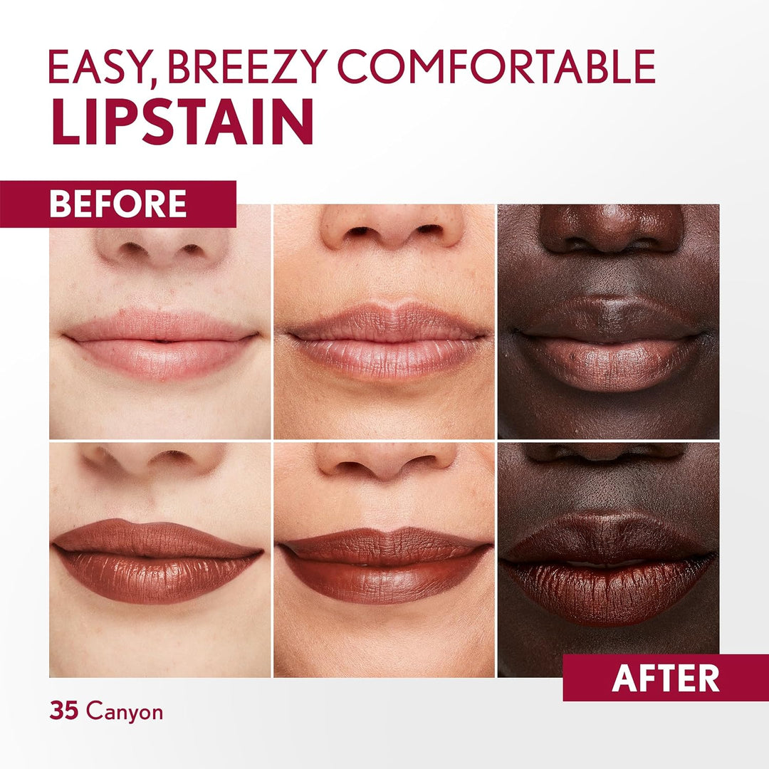 Covergirl Outlast Lipstain, Smooth Application, Precise Pen-Like Tip, Transfer-Proof, Satin Stained Finish, Vegan Formula, 0.06oz