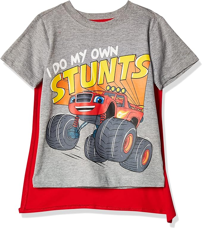Nickelodeon Boys' Toddler Blaze and The Monster Machines Cape T-Shirt - Size 3T