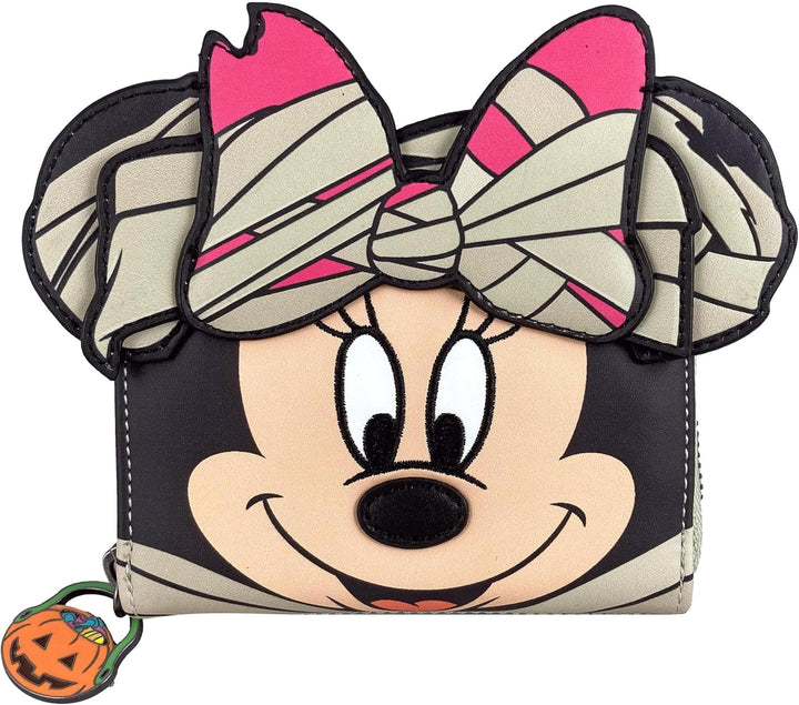 Loungefly Disney Minnie Mouse Mummy Halloween Faux Leather Wallet