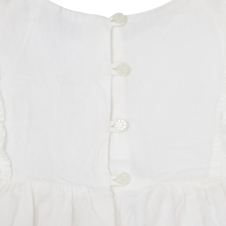 Ralph Lauren Kids White Dress - Size 12 Months - 3alababak