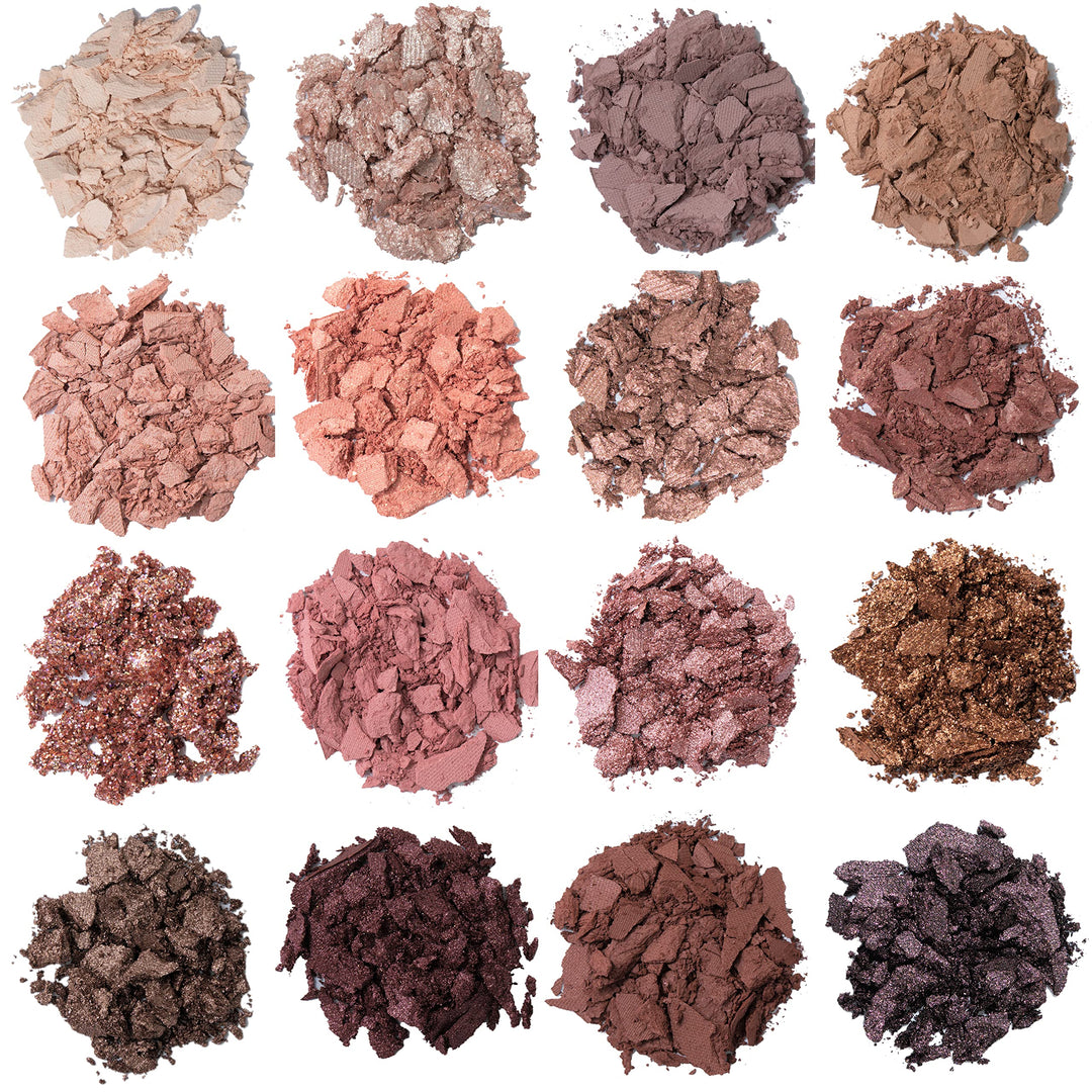 باليت wet n wild Always Naked، مكياج عيون نود محايد، قابل للمزج، ألوان نود دافئة وباردة، مطفي، لامع، جليتر، ناعم وكريمي