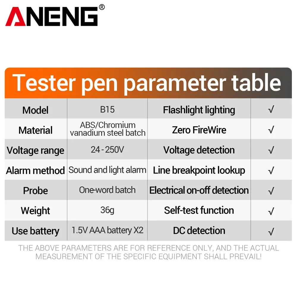 ANENG B15: The Ultimate Tool for Quick Voltage Checks