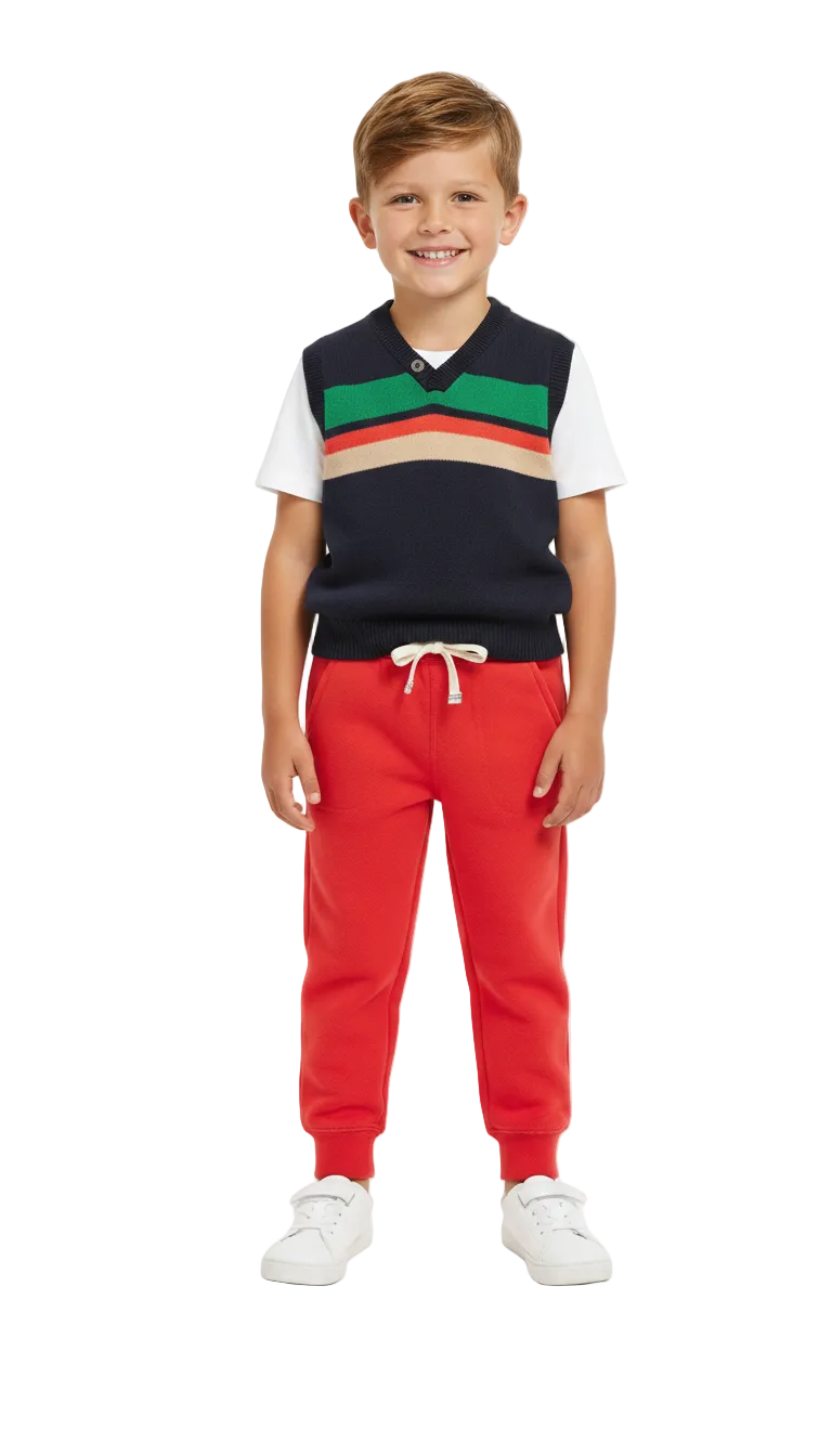 MotherCare Toddler Comfort-Fit Sweatpants with Adjustable Drawstring - ( 5-6 Years )