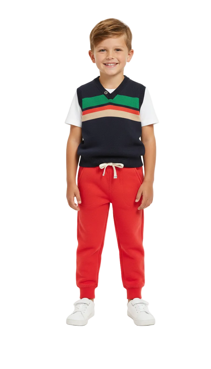 MotherCare Toddler Comfort-Fit Sweatpants with Adjustable Drawstring - ( 5-6 Years )