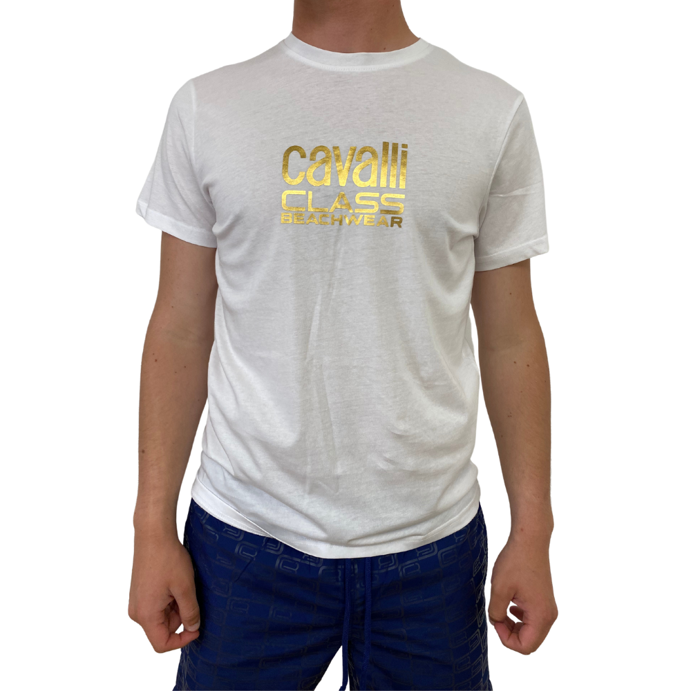 Cavalli Class T-shirt QXH60A JD060- White