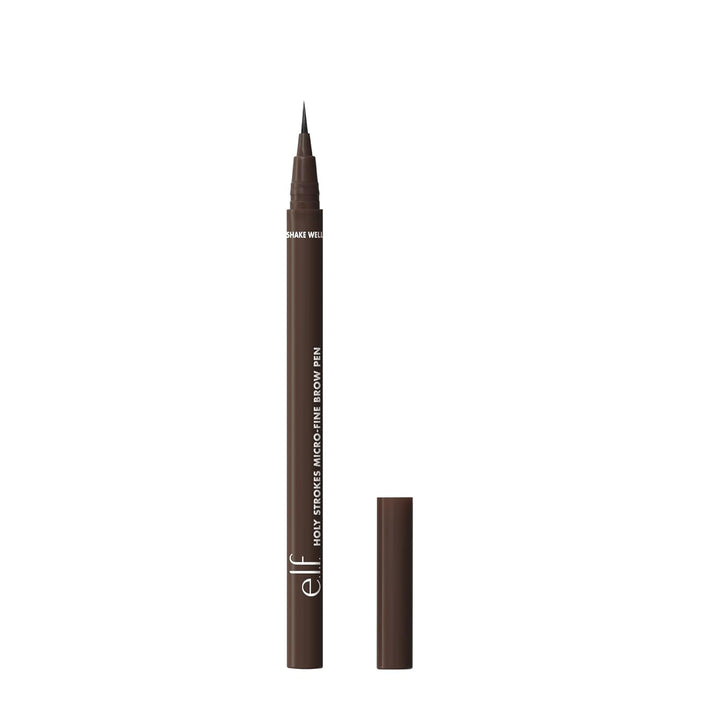 e.l.f. Holy Strokes Micro-Fine Brow Pen, Liquid Waterproof Eyebrow Makeup For Detailing &amp; Adding Dimension, Vegan &amp; Cruelty-Free