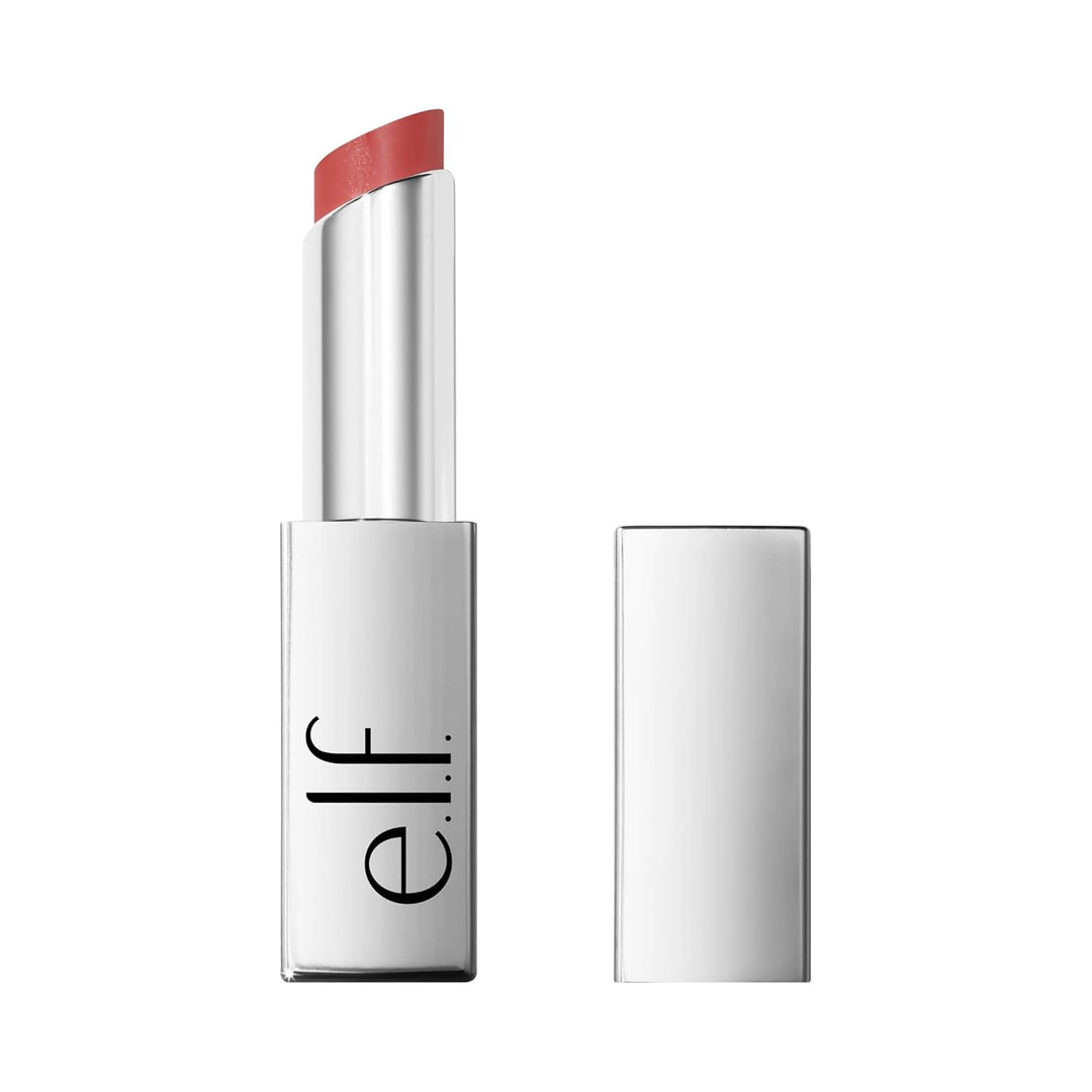 e.l.f. Glow Reviver Slipstick, Tinted Lip Oil Stick, Non-Sticky & Hydrating For A Soft-Shine Finish, Vegan & Cruelty-Free