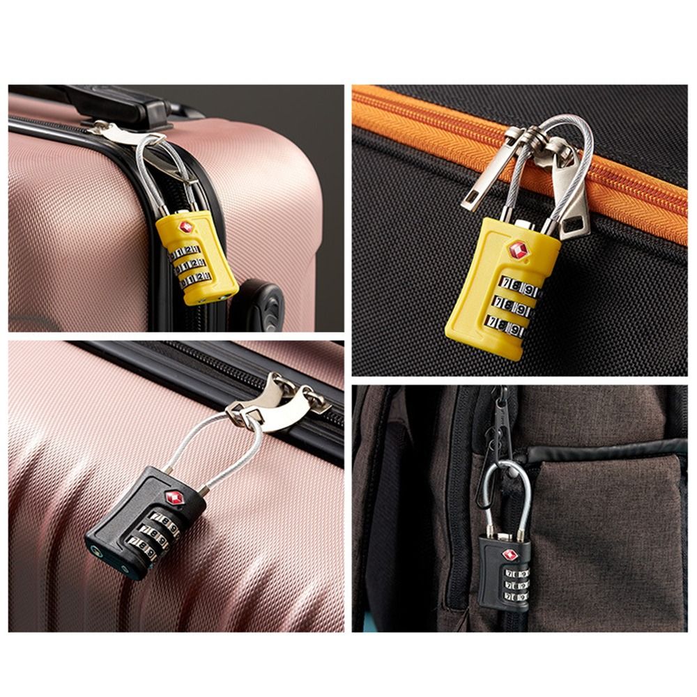 Code Lock for Travel Luggage Password Changeable Lock - Blue