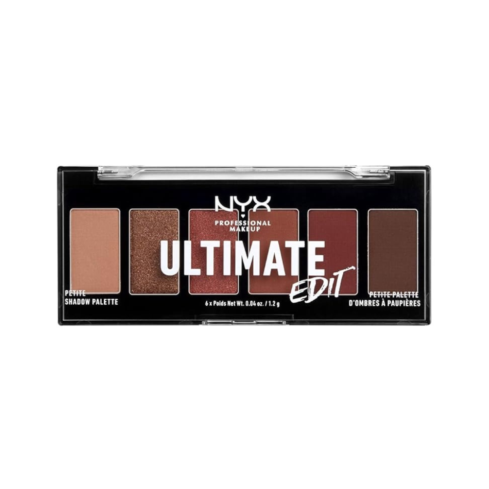 NYX PROFESSIONAL MAKEUP Ultimate Edit Mini Shadow Palette, Eyeshadow Palette