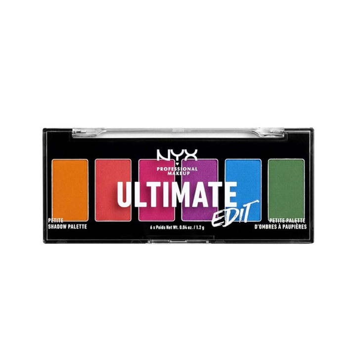 NYX PROFESSIONAL MAKEUP Ultimate Edit Mini Shadow Palette, Eyeshadow Palette