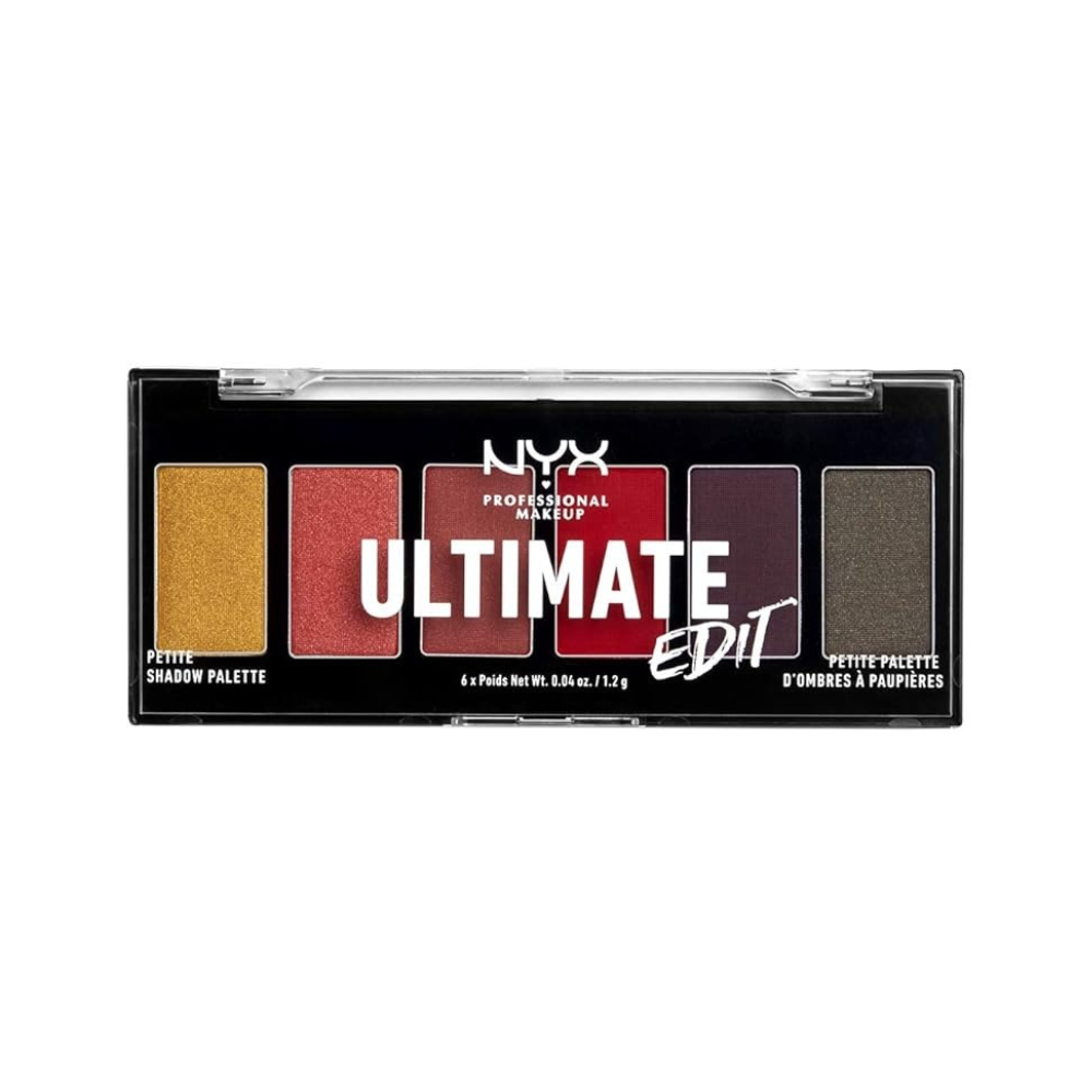 NYX PROFESSIONAL MAKEUP Ultimate Edit Mini Shadow Palette, Eyeshadow Palette