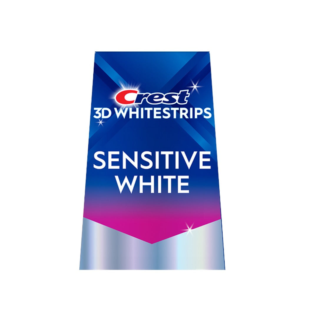 Crest 3D Whitestrips Sensitive At-home Teeth Whitening Kit, 1 Treatment