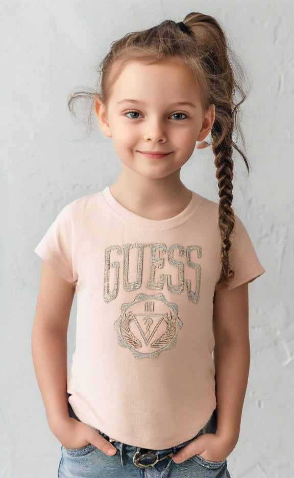 Guess Kids Baby Girl Cotton T-shirt