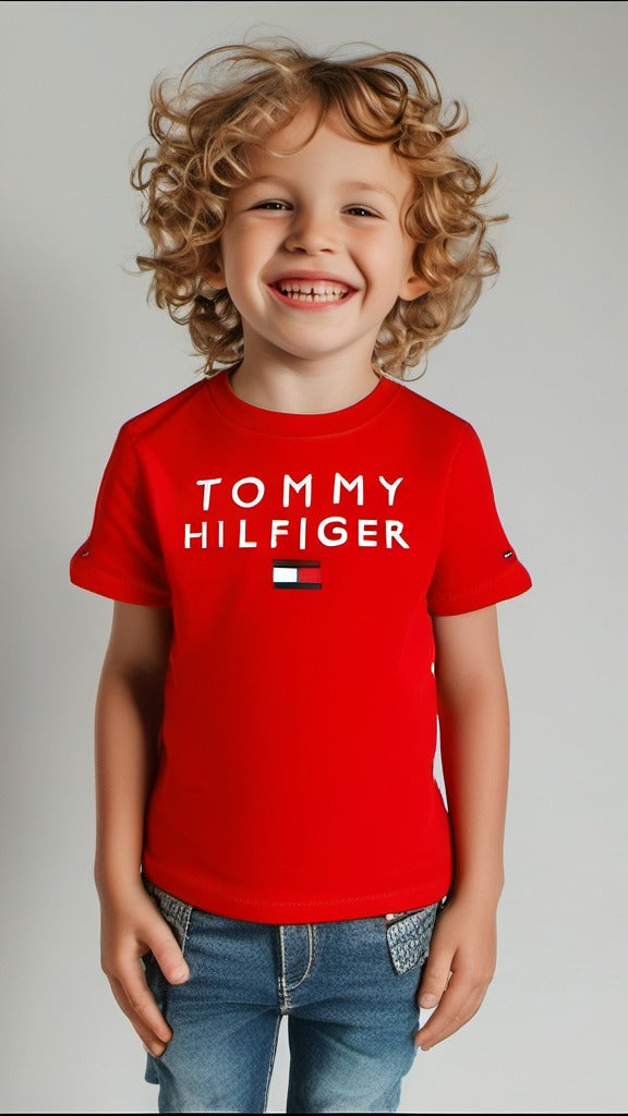 Tommy Hilfiger – logo tshirt regular fit – boys ( 12 years )