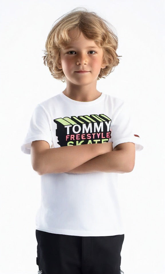 Tommy Hilfiger Kids Freestyle Skate Team T-Shirt ( 5 years )